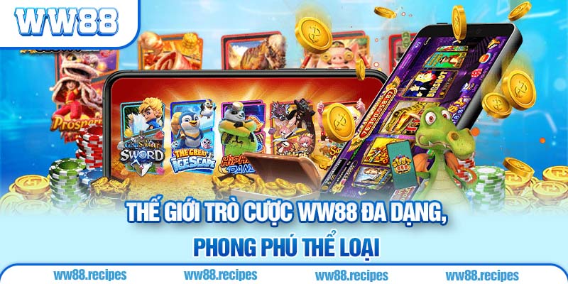 Đa dạng thể thức game cược tại WW88